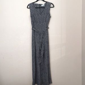 Calvin Klein Black and White Jumpsuit